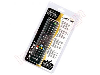Universal remote control with NETFLIX button for TV Sony , in blister